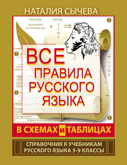 Скачать книгу Все правила русского языка в схемах и таблицах. 5–9 классы