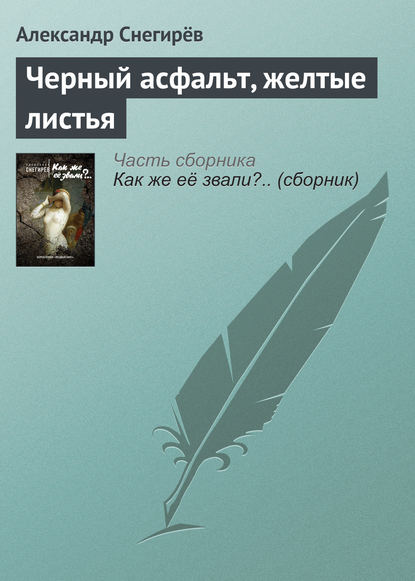 Скачать книгу Черный асфальт, желтые листья