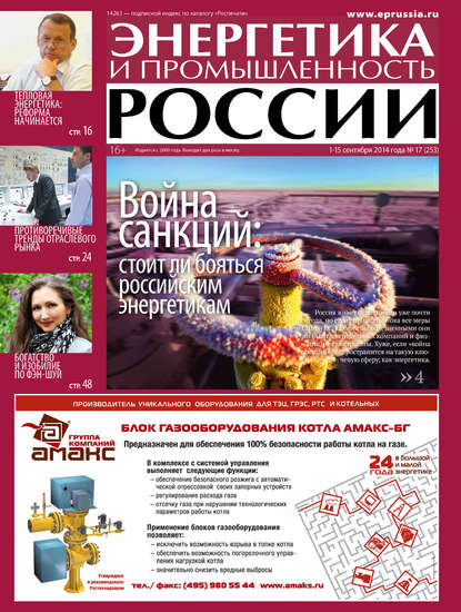 Скачать книгу Энергетика и промышленность России №17 2014
