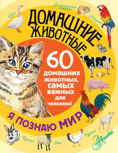 Скачать книгу Домашние животные. 60 домашних животных, самых важных для человека!