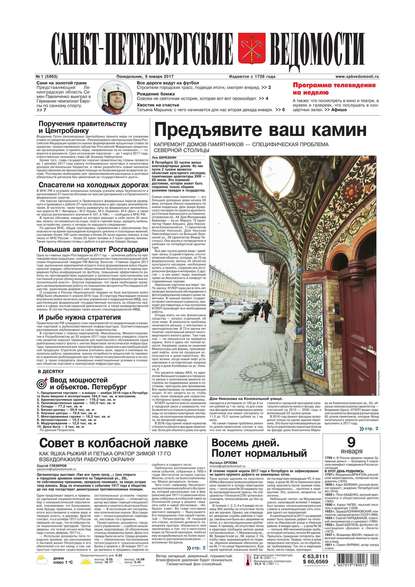 Скачать книгу Санкт-Петербургские ведомости 001-2017