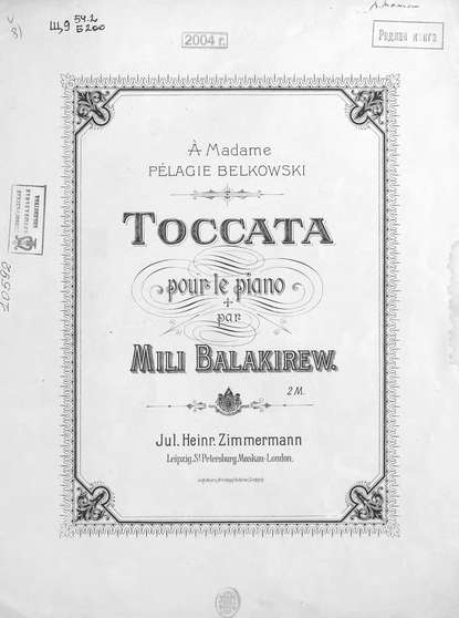 Скачать книгу Toccata