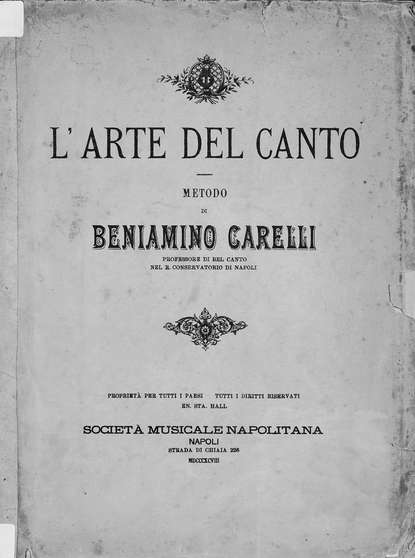 Скачать книгу L&apos;arte del Canto