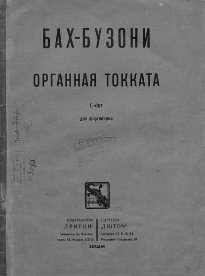 Скачать книгу Органная токката