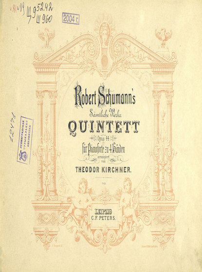 Скачать книгу Quintett fur Pianoforte zu 4 Handen