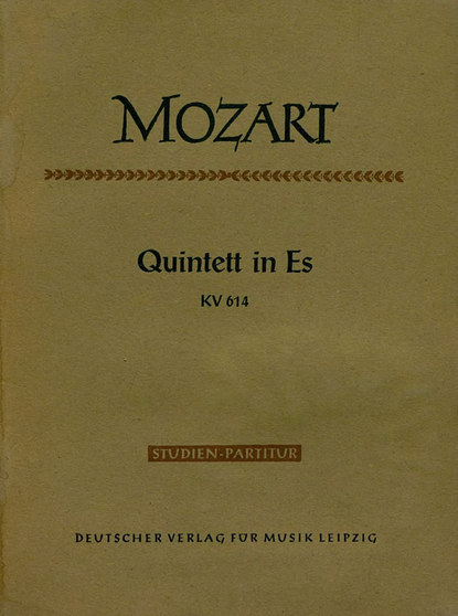 Скачать книгу Quintett in Es fur 2 Violinen, 2 Violen u. Violoncello