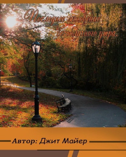 Скачать книгу Последнее мгновение безоблачного утра