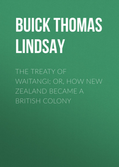 Скачать книгу The Treaty of Waitangi; or, how New Zealand became a British Colony
