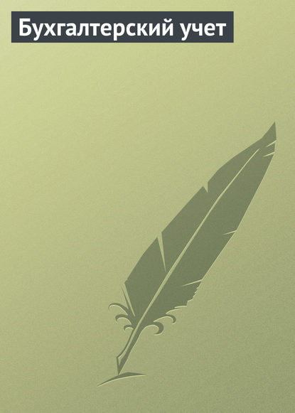 Скачать книгу Бухгалтерский учет