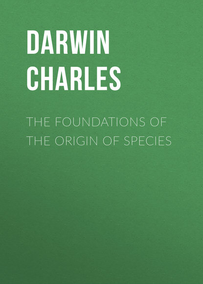 Скачать книгу The Foundations of the Origin of Species