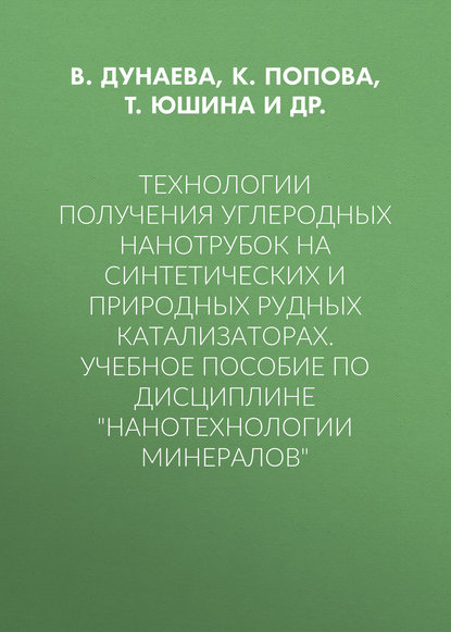 Скачать книгу Технологии получения углеродных нанотрубок на синтетических и природных рудных катализаторах. Учебное пособие по дисциплине «Нанотехнологии минералов»