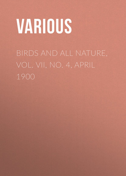 Скачать книгу Birds and all Nature, Vol. VII, No. 4, April 1900