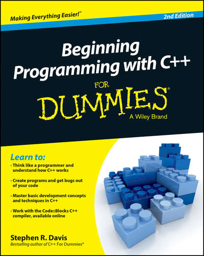 Скачать книгу Beginning Programming with C++ For Dummies