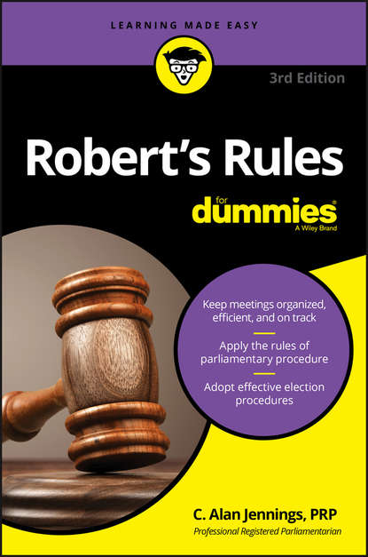 Скачать книгу Robert's Rules For Dummies