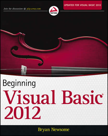Скачать книгу Beginning Visual Basic 2012