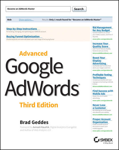 Скачать книгу Advanced Google AdWords