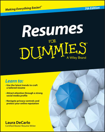 Скачать книгу Resumes For Dummies