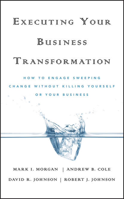 Скачать книгу Executing Your Business Transformation. How to Engage Sweeping Change Without Killing Yourself Or Your Business