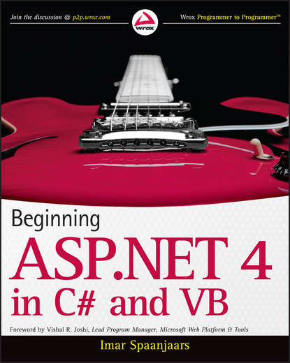 Скачать книгу Beginning ASP.NET 4. in C# and VB