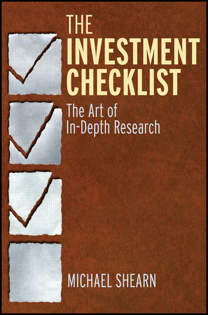 Скачать книгу The Investment Checklist. The Art of In-Depth Research