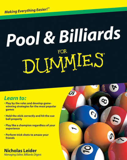 Скачать книгу Pool and Billiards For Dummies