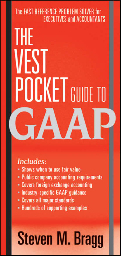 Скачать книгу The Vest Pocket Guide to GAAP