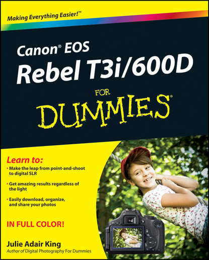 Скачать книгу Canon EOS Rebel T3i / 600D For Dummies
