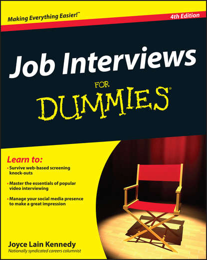 Скачать книгу Job Interviews For Dummies