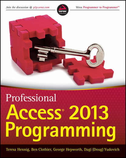Скачать книгу Professional Access 2013 Programming