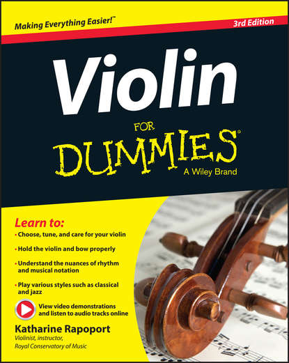 Скачать книгу Violin For Dummies