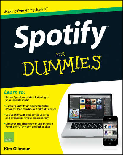 Скачать книгу Spotify For Dummies