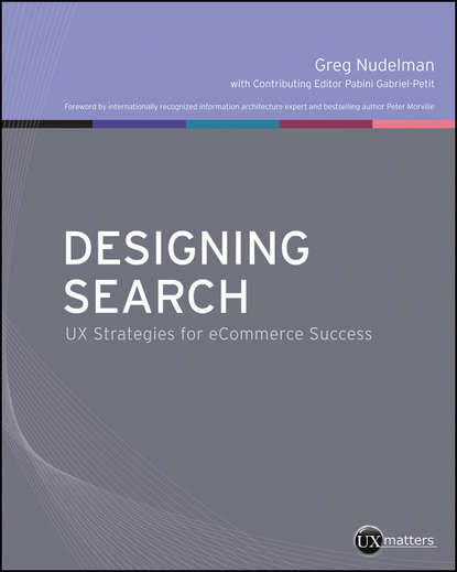Скачать книгу Designing Search. UX Strategies for eCommerce Success