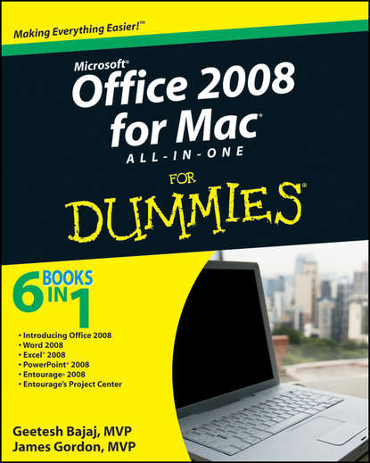 Скачать книгу Office 2008 for Mac All-in-One For Dummies
