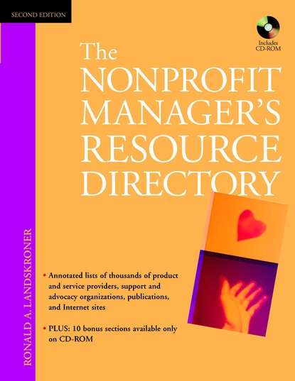 Скачать книгу The Nonprofit Manager's Resource Directory