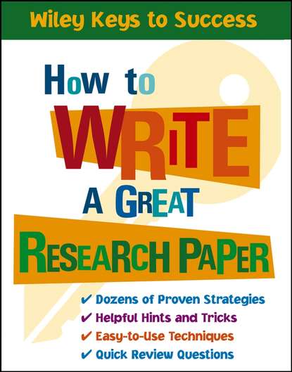Скачать книгу How to Write a Great Research Paper