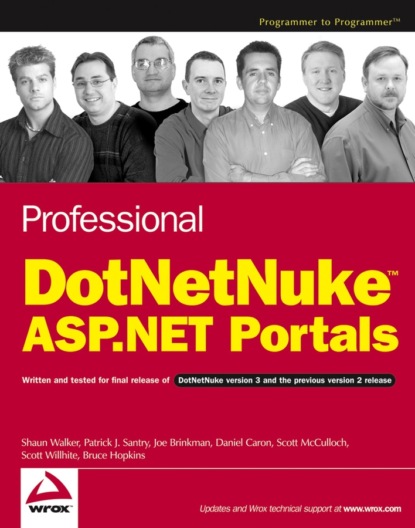 Скачать книгу Professional DotNetNuke ASP.NET Portals