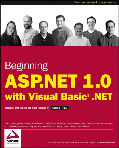 Скачать книгу Beginning ASP.NET 1.0 with Visual Basic.NET