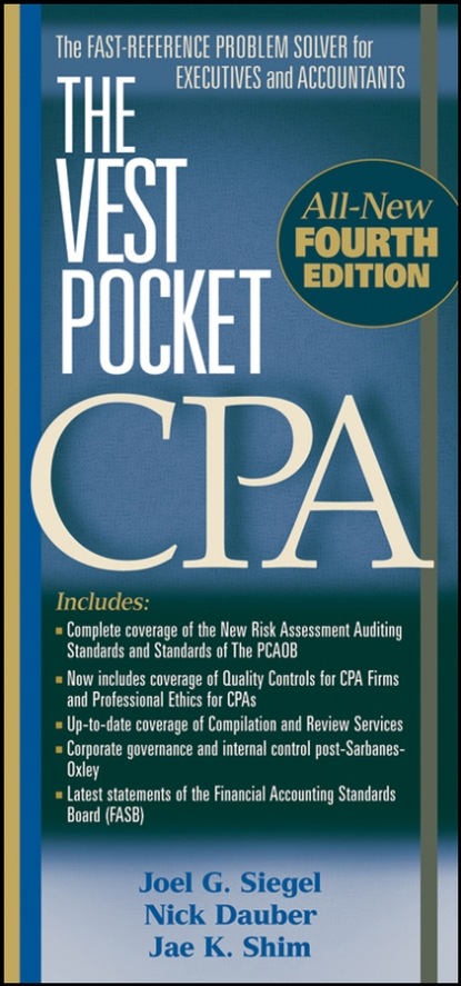 Скачать книгу The Vest Pocket CPA