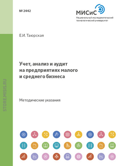 Скачать книгу Учет, анализ и аудит на предприятиях малого и среднего бизнеса. Методические указания к проведению практических занятий