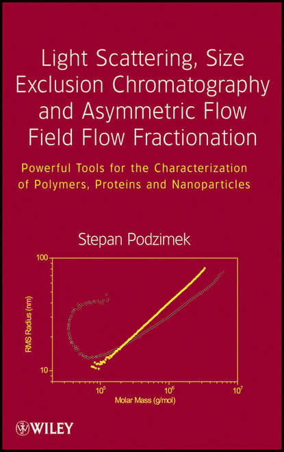 Скачать книгу Light Scattering, Size Exclusion Chromatography and Asymmetric Flow Field Flow Fractionation. Powerful Tools for the Characterization of Polymers, Proteins and Nanoparticles