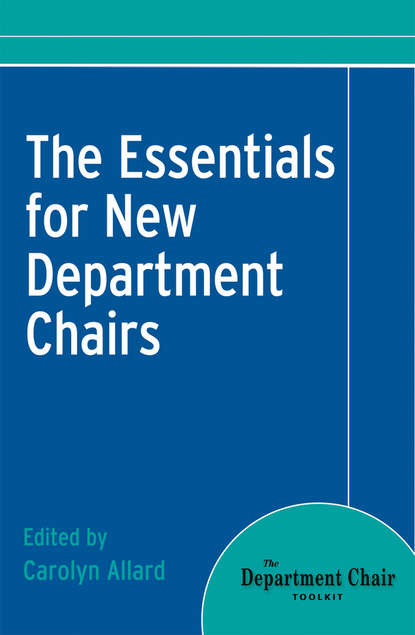 Скачать книгу The Essentials for New Department Chairs
