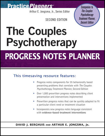 Скачать книгу The Couples Psychotherapy Progress Notes Planner