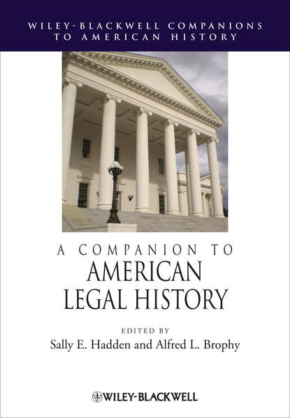 Скачать книгу A Companion to American Legal History
