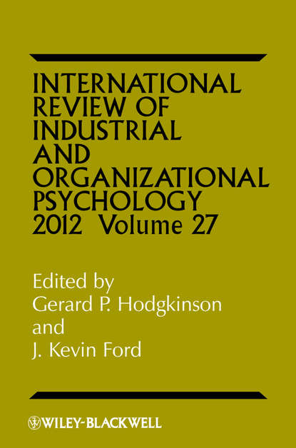 Скачать книгу International Review of Industrial and Organizational Psychology