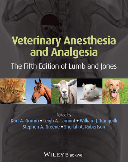 Скачать книгу Veterinary Anesthesia and Analgesia. The Fifth Edition of Lumb and Jones