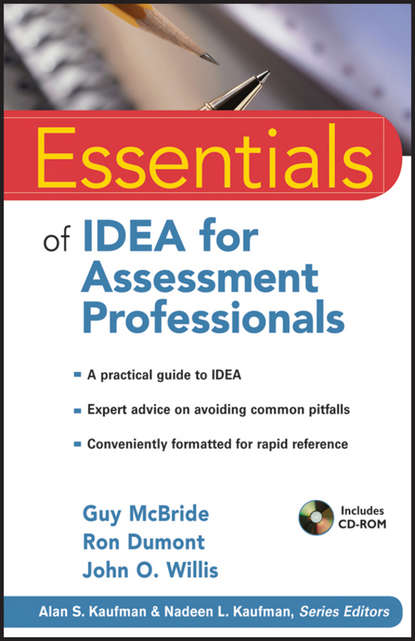 Скачать книгу Essentials of IDEA for Assessment Professionals