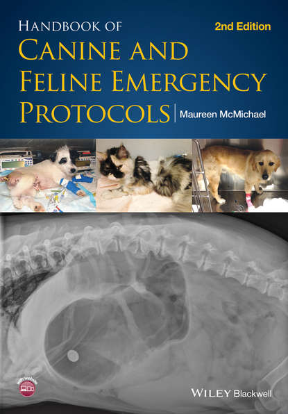 Скачать книгу Handbook of Canine and Feline Emergency Protocols