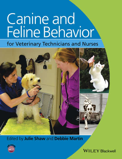 Скачать книгу Canine and Feline Behavior for Veterinary Technicians and Nurses