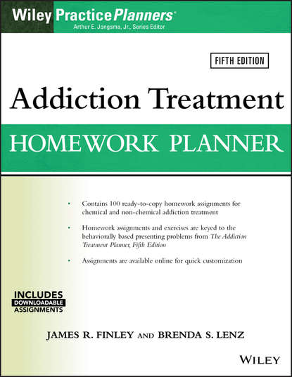 Скачать книгу Addiction Treatment Homework Planner