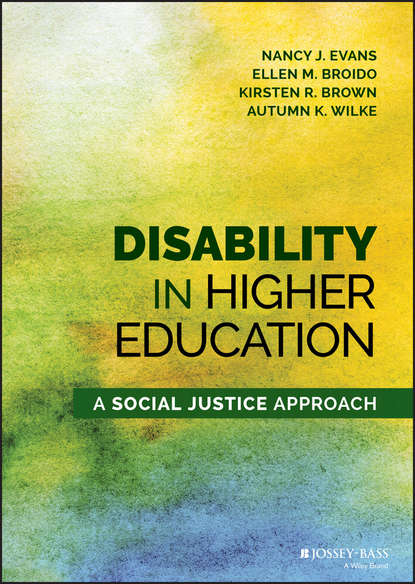 Скачать книгу Disability in Higher Education. A Social Justice Approach
